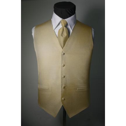Custom Color Venetian Tuxedo Vest and Tie Set