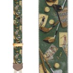 Trafalgar Vintage Golf Silk Suspenders