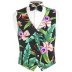 Bird of Paradise Vest and Bow Tie Set