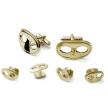 Mardi Gras masks Cufflink and Stud Set