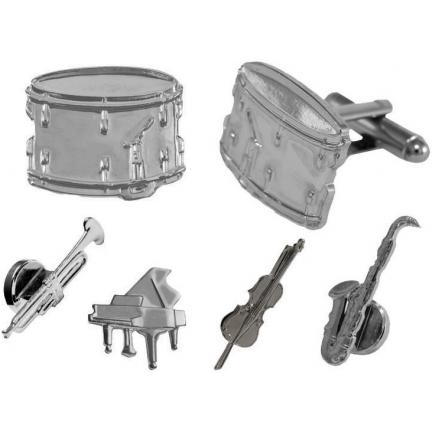 Musical Instruments Cuffllinks and Studs