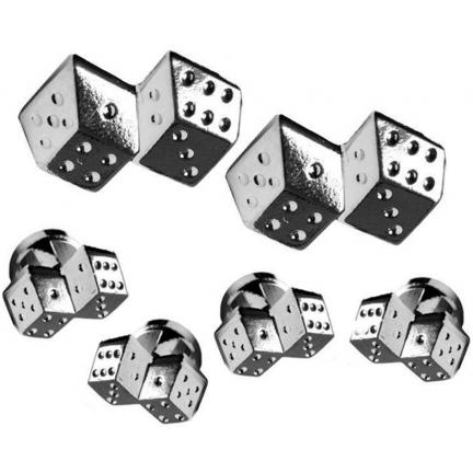 Roll the Die Cuffllinks and Studs