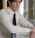Nova Ivory Lay Down Collar Striped Tuxedo Shirt