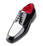 Two Tone After Six Celebration Tuxedo Shoes