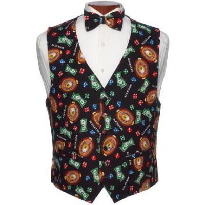 Las VegasTuxedo Vest and Bow Tie Set