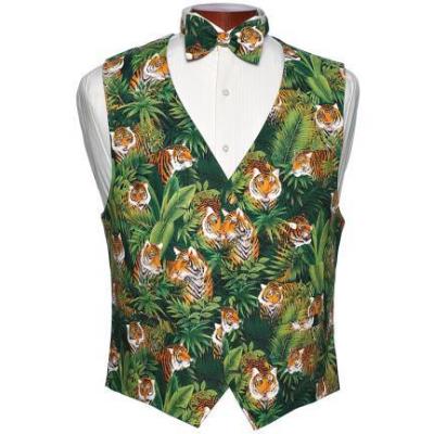 TigerTuxedo Vest and Bow Tie Set